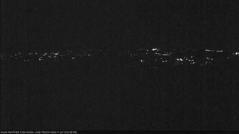 Lake Travis webcam, November 24, 2024 10:25 PM CT