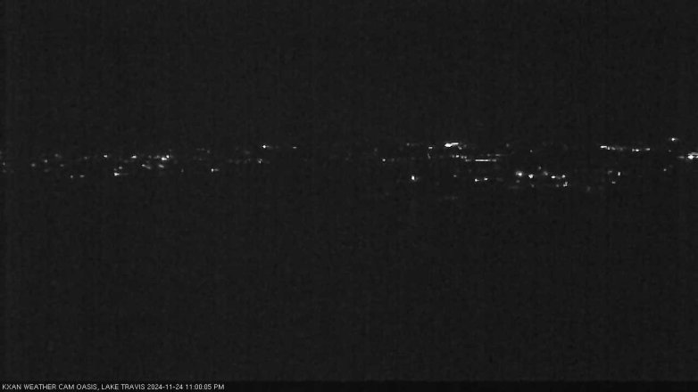 Lake Travis webcam, November 24, 2024 11:00 PM CT