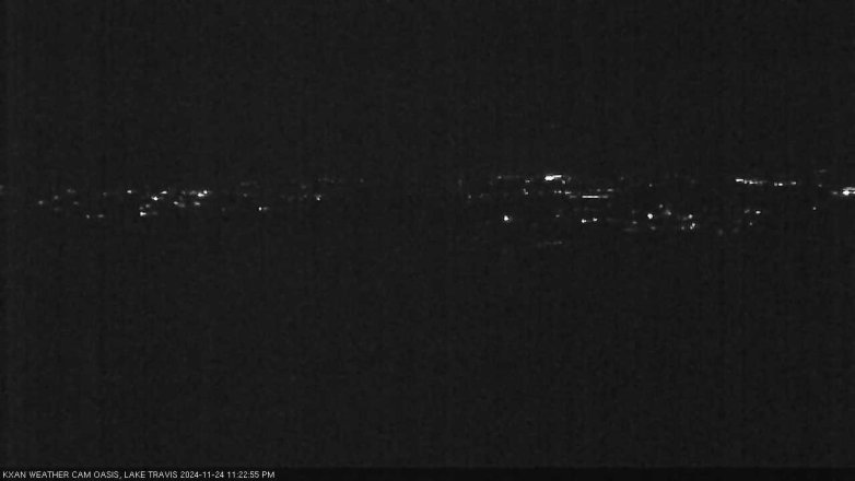 Lake Travis webcam, November 24, 2024 11:25 PM CT