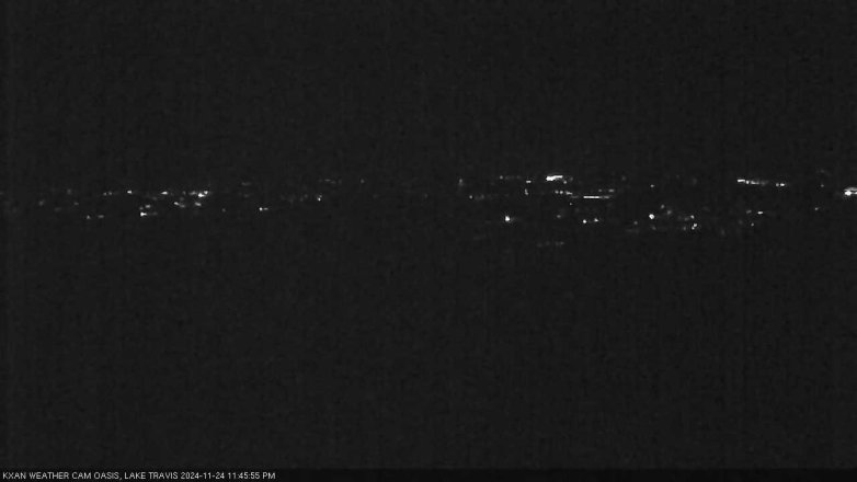 Lake Travis webcam, November 24, 2024 11:45 PM CT