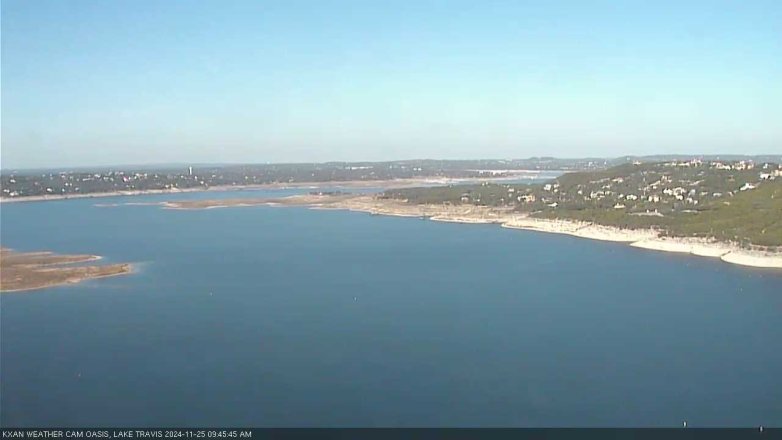 Lake Travis webcam, November 25, 2024 9:45 AM CT