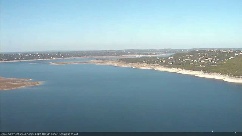 Lake Travis webcam, November 25, 2024 10:00 AM CT