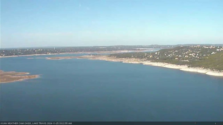 Lake Travis webcam, November 25, 2024 10:25 AM CT