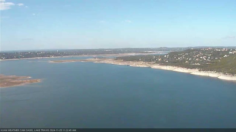 Lake Travis webcam, November 25, 2024 11:25 AM CT