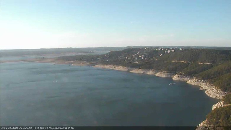 Lake Travis webcam, November 25, 2024 4:00 PM CT