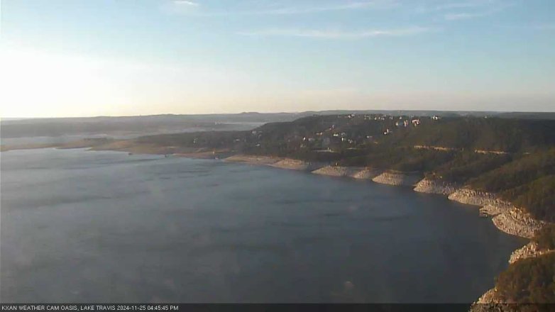 Lake Travis webcam, November 25, 2024 4:45 PM CT