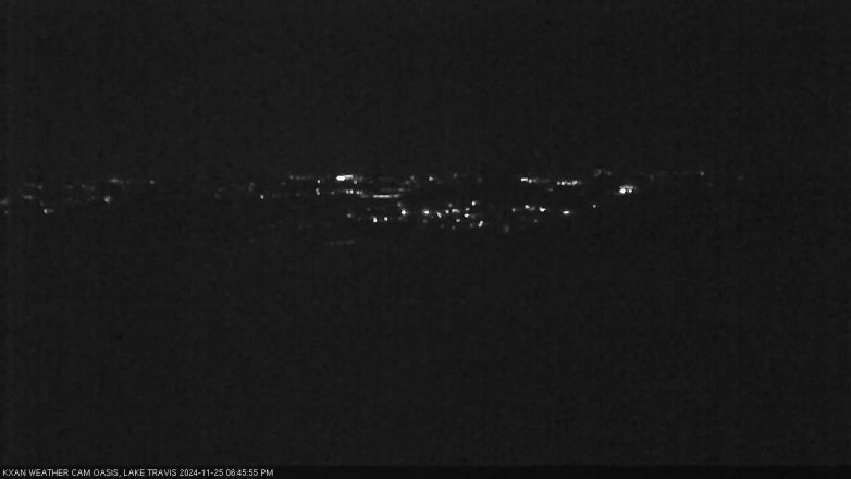 Lake Travis webcam, November 25, 2024 6:45 PM CT