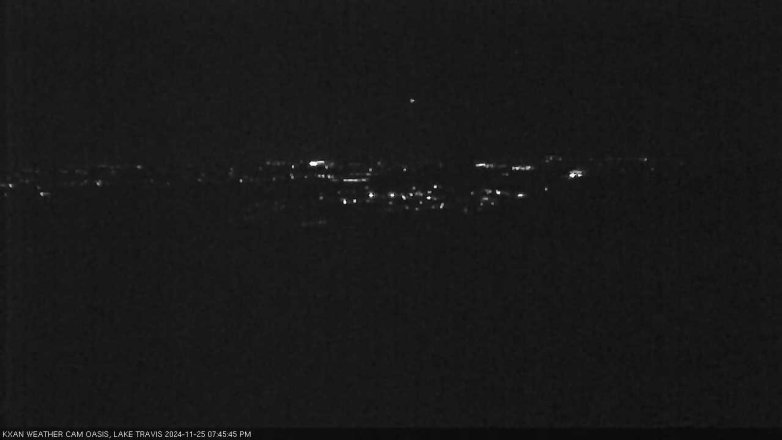 Lake Travis webcam, November 25, 2024 7:45 PM CT