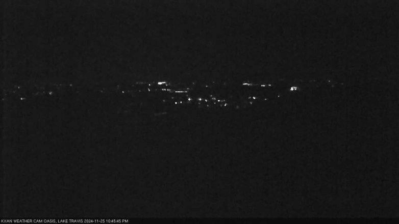 Lake Travis webcam, November 25, 2024 10:45 PM CT