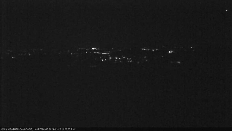 Lake Travis webcam, November 25, 2024 11:00 PM CT