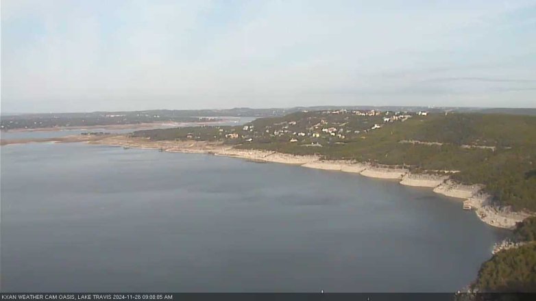 Lake Travis webcam, November 26, 2024 9:00 AM CT