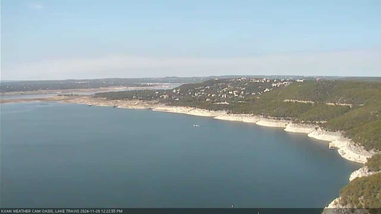 Lake Travis webcam, November 26, 2024 12:25 PM CT