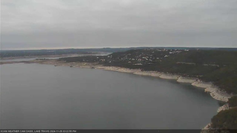 Lake Travis webcam, November 26, 2024 3:25 PM CT