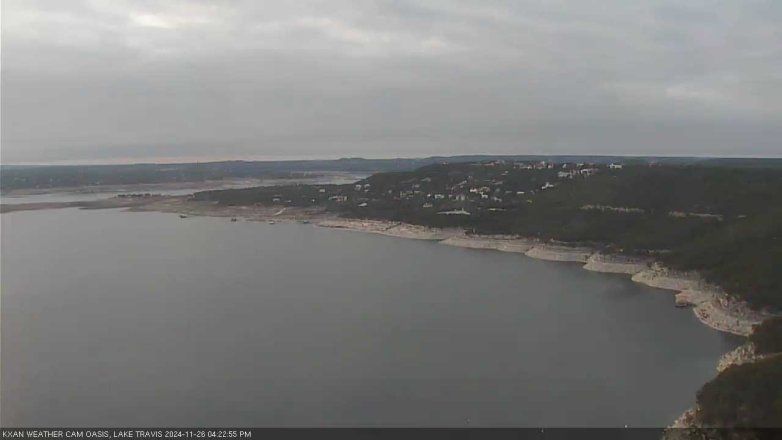 Lake Travis webcam, November 26, 2024 4:25 PM CT