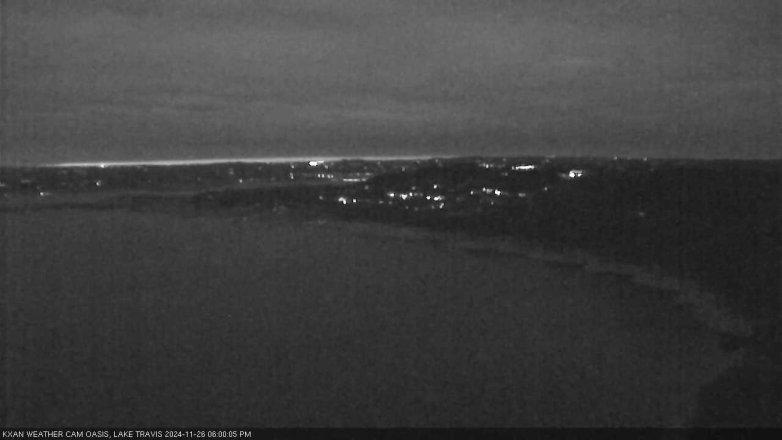 Lake Travis webcam, November 26, 2024 6:00 PM CT