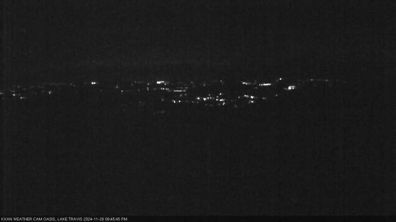 Lake Travis webcam, November 26, 2024 6:45 PM CT