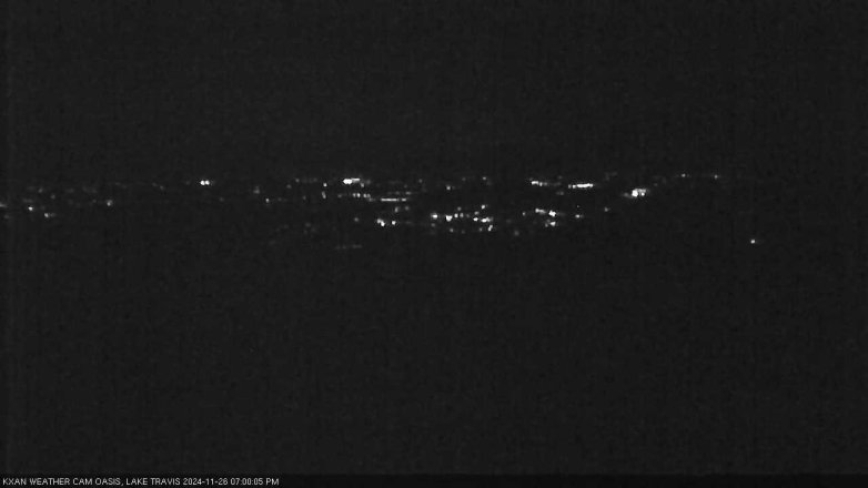 Lake Travis webcam, November 26, 2024 7:00 PM CT