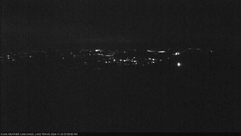 Lake Travis webcam, November 26, 2024 8:00 PM CT