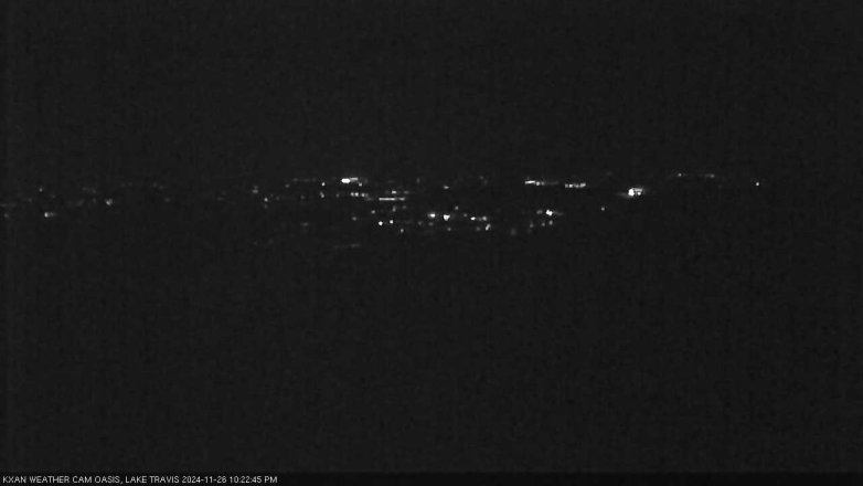Lake Travis webcam, November 26, 2024 10:25 PM CT