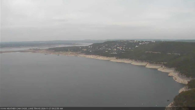 Lake Travis webcam, November 27, 2024 9:25 AM CT