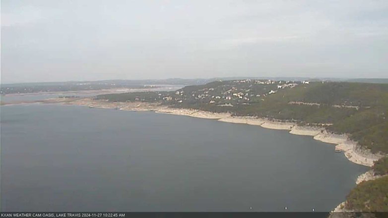 Lake Travis webcam, November 27, 2024 10:25 AM CT