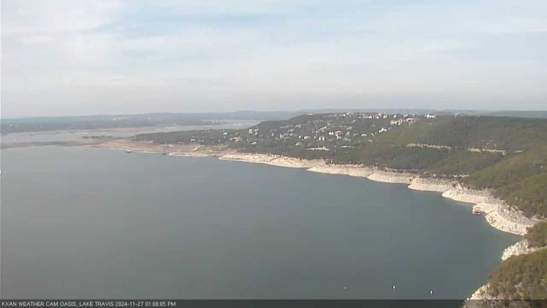 Lake Travis webcam, November 27, 2024 1:00 PM CT