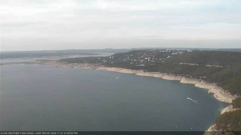 Lake Travis webcam, November 27, 2024 1:45 PM CT