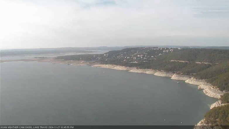 Lake Travis webcam, November 27, 2024 2:45 PM CT