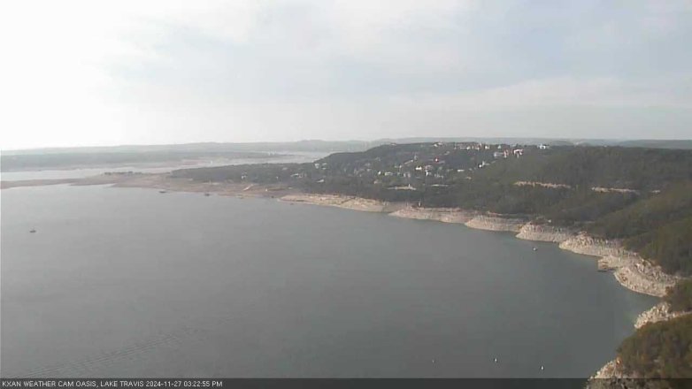 Lake Travis webcam, November 27, 2024 3:25 PM CT