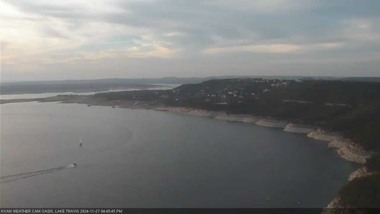 Lake Travis webcam, November 27, 2024 4:45 PM CT
