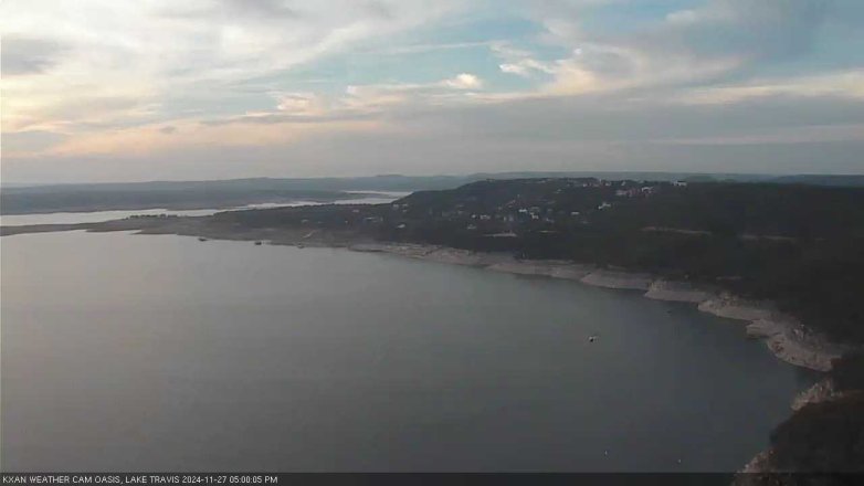 Lake Travis webcam, November 27, 2024 5:00 PM CT