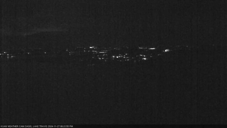 Lake Travis webcam, November 27, 2024 6:25 PM CT