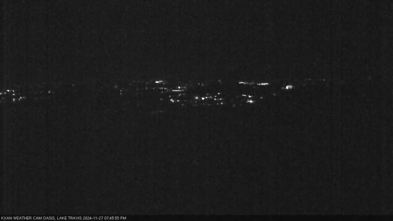 Lake Travis webcam, November 27, 2024 7:45 PM CT