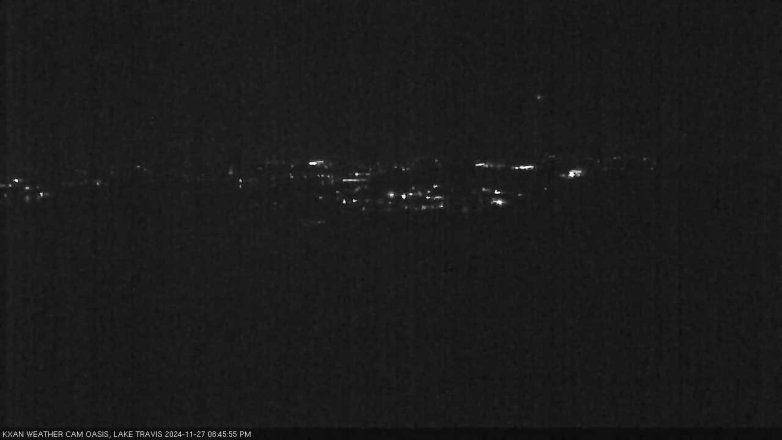 Lake Travis webcam, November 27, 2024 8:45 PM CT