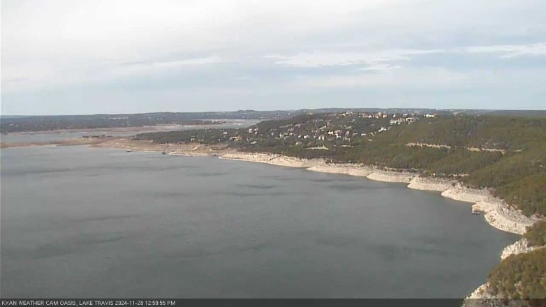 Lake Travis webcam, November 28, 2024 1:00 PM CT