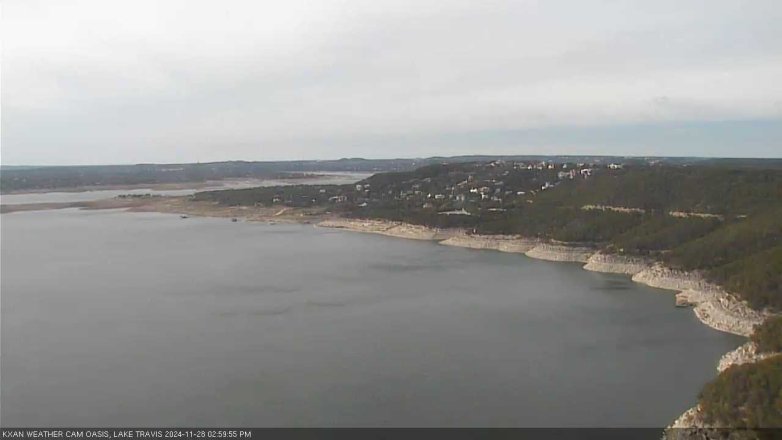 Lake Travis webcam, November 28, 2024 3:00 PM CT