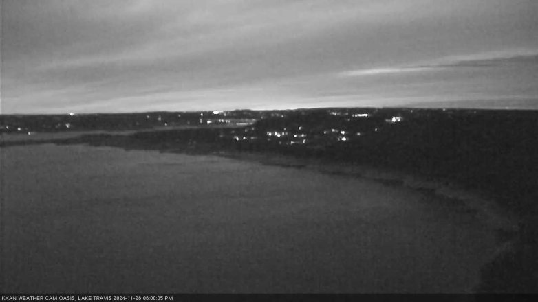 Lake Travis webcam, November 28, 2024 6:00 PM CT
