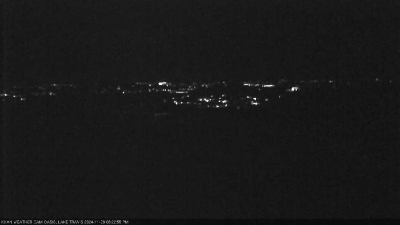 Lake Travis webcam, November 28, 2024 8:25 PM CT