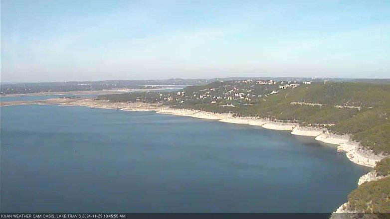 Lake Travis webcam, November 29, 2024 10:45 AM CT