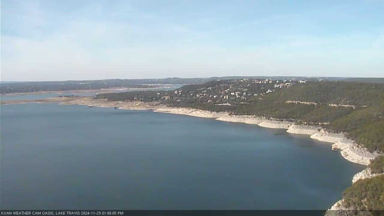 Lake Travis webcam, November 29, 2024 1:00 PM CT