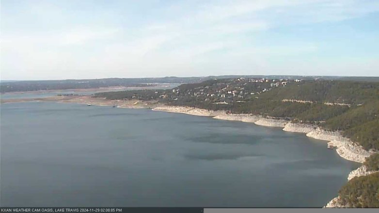 Lake Travis webcam, November 29, 2024 2:00 PM CT