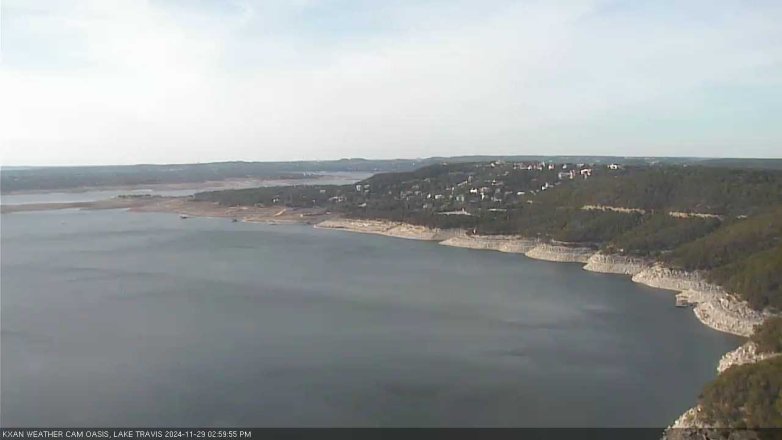 Lake Travis webcam, November 29, 2024 3:00 PM CT