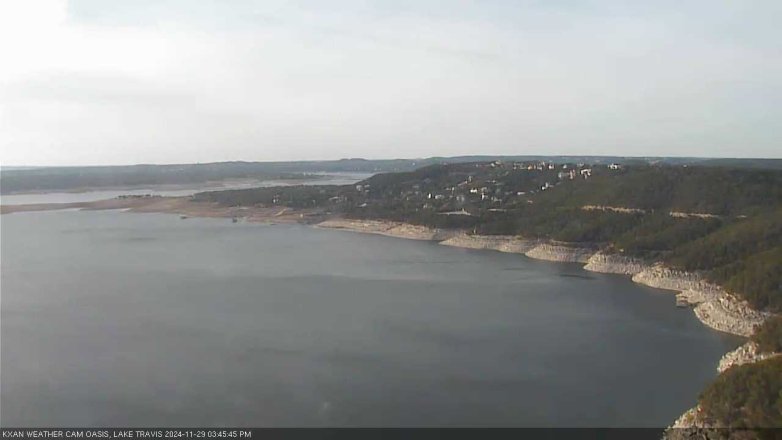 Lake Travis webcam, November 29, 2024 3:45 PM CT