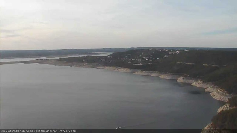 Lake Travis webcam, November 29, 2024 4:25 PM CT