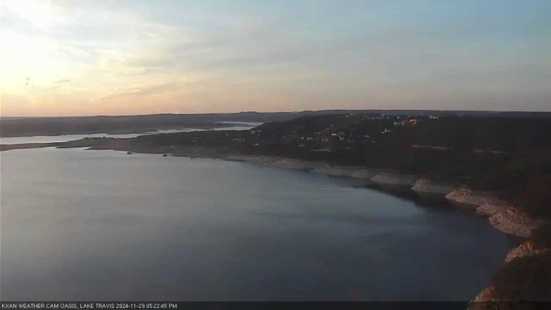 Lake Travis webcam, November 29, 2024 5:25 PM CT