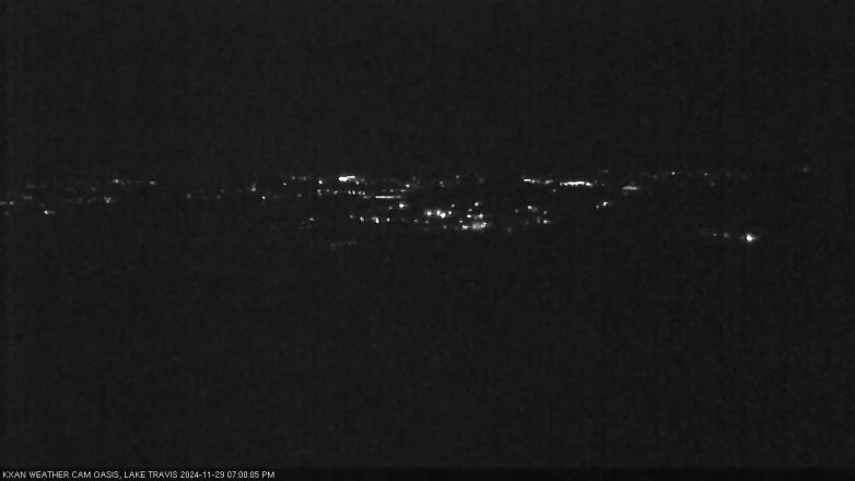Lake Travis webcam, November 29, 2024 7:00 PM CT