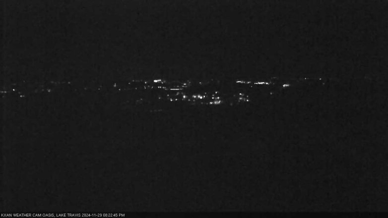 Lake Travis webcam, November 29, 2024 8:25 PM CT