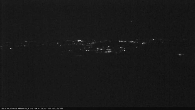 Lake Travis webcam, November 29, 2024 9:45 PM CT