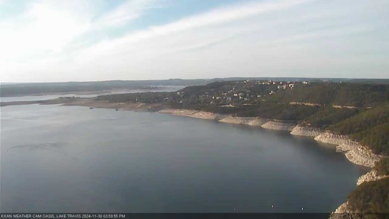 Lake Travis webcam, November 30, 2024 4:00 PM CT