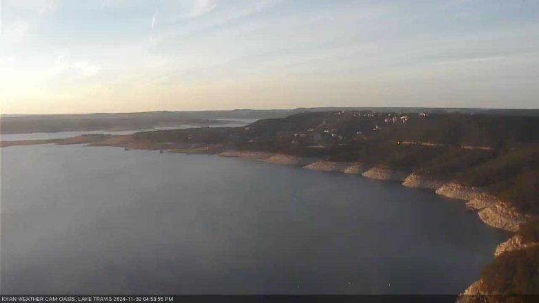 Lake Travis webcam, November 30, 2024 5:00 PM CT